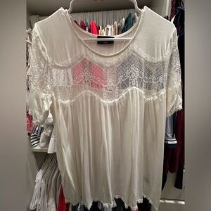 White Lace tee